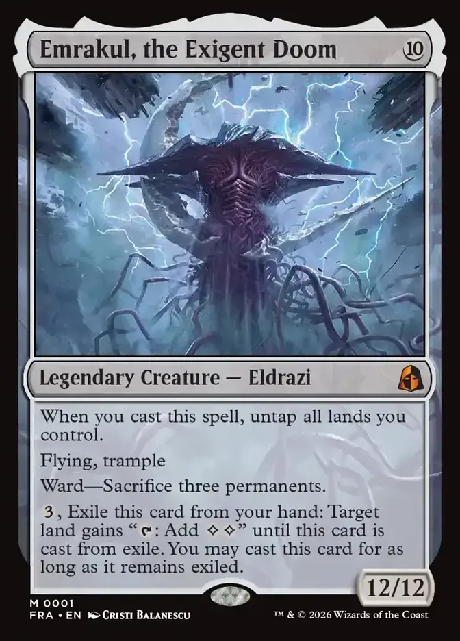 Emrakul, the Exigent Doom 1, Reality Fracture