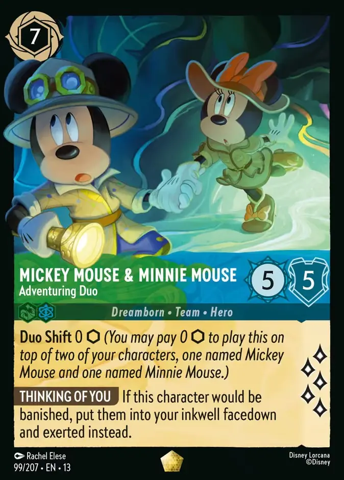 Mickey Mouse & Minnie Mouse - Adventuring Duo 99, Attack of the Vine!
