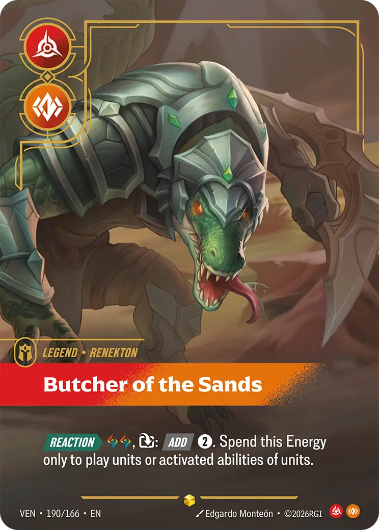 Renekton - Butcher of the Sands (Overnumbered) 190, Vendetta