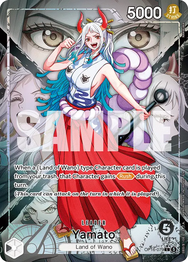 Yamato (Alternate Art) OP16-079, The Time of Battle
